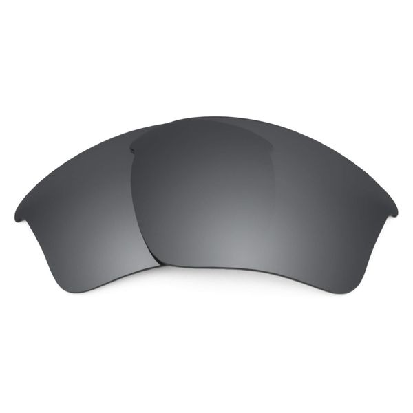 Revant Replacement Lenses Compatible With Oakley Half Jacket 2.0 XL, Polarized, Black Chrome MirrorShield