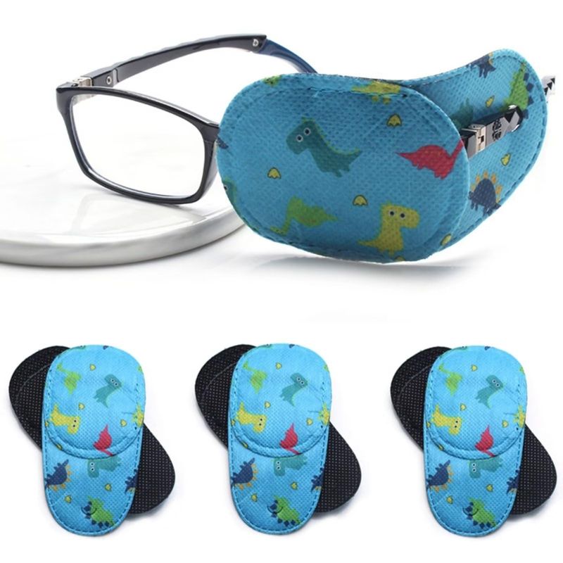 runrayay 6Pcs Eye Patches for Kids Girls Boys, Eyepatch for Glasses to ...