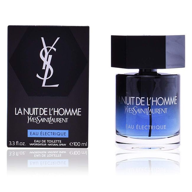 Yves Saint Laurent La Nuit de L'Homme Bleu Electrique Eau de Toilette Intense Spray 100ml/3.3oz