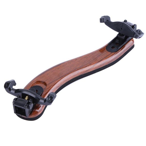 AMZZ Maple Wood Violin Shoulder Rest for 4/4 and 3/4 Violins, Collapsible and Height Adjustable, Fits 3/4 to 4/4 Violins and 12-13" Violas, Comfortable for Better Playing Experience.