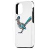 iPhone 14 Pro Geometric Art Roadrunner Chaparral Bird Case