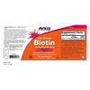 NOW Foods Biotin 10 mg Extra Strength 120 Vcaps