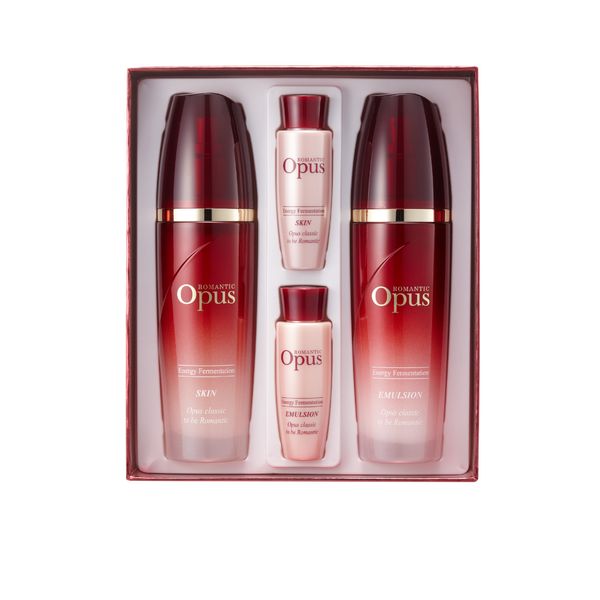 [ROSEE] Opus Romantic 2Pcs Set: Fermented Pomegranate & Lotus Hydration