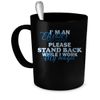 Elevator Mechanic Coffee Mug 11 oz. Elevator Mechanic funny gift. 11 oz. black