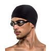 Fabric Swimming Cap – Comfortable, Durable & High Elastic (Black)
