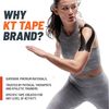 KT TAPE Original, Pre-cut, 20 Strip, Cotton, Red