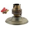 B22 Batten Bulb Holder in Antique Brass Finish
