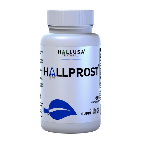HALLPROST Prostate Health Capsules Inflamed prostate, Prostatitis - 60 Capsules