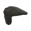 WALKER AND HAWKES - Wax Edmond Flat Cap w/Foldable Ear Flaps - Olive - Large (59cm)