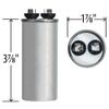97F9611-35 uf MFD 370 Volt VAC - GE Round Run Capacitor Upgrade