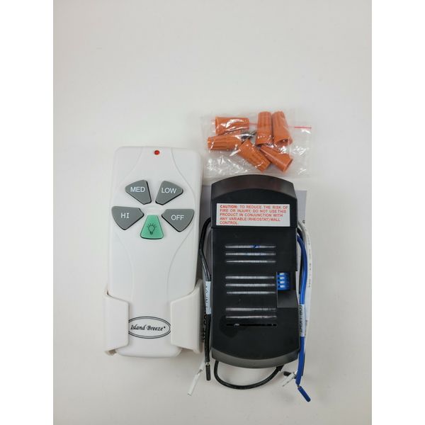 Island Breeze Ceiling Fan Remote Control Complete Kit