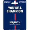 Screwfix (UK) Gift Card - Redemption in store only - Delivered by post