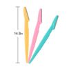 40Pcs Eyebrow/Face Razors Multipurpose Exfoliating Dermaplaning Tool For Women Man With Precision Cover