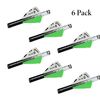 New Archery Products Quikfletch 2" Hellfire Fletching (6 Pack), Green