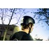 Shark Wheel Black Helmet - Medium Size, Durable ABS Shell, Comfortable Fit