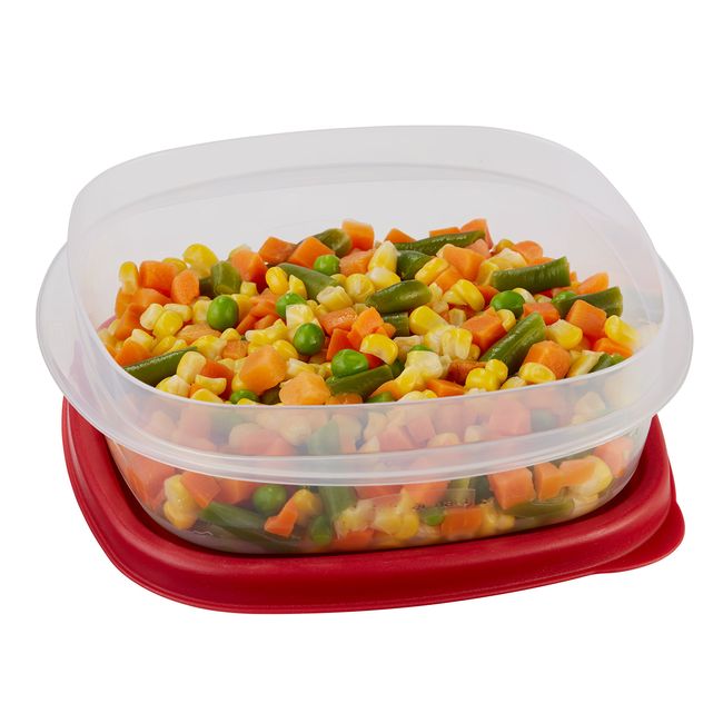 Easy Find Lids 3-Cup Plastic Storage Container