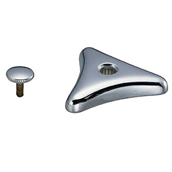 LIXIL INAX Metal Triangular Handle (with Screws) For Stop Faucets A-070-3