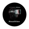 VR Virtual Reality Or AR Augmented Design For Programmers PopSockets Swappable PopGrip