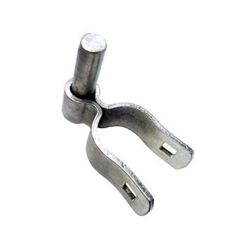 Chain Link Gate Hinge 1-3/8" Gate Post Hinge Zinc Plated 5/8" Pin with Bolts