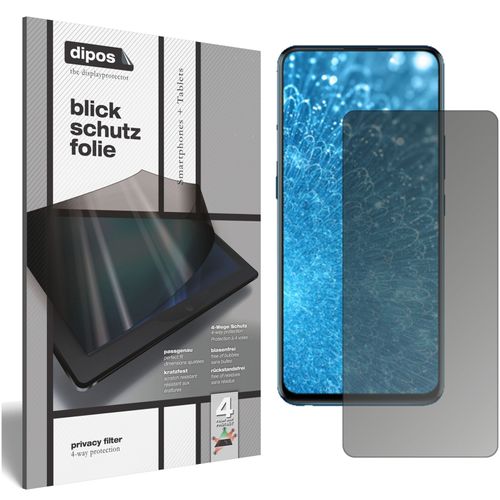1x I Screen Protector for I Vivo S1 I Privacy Filter 4-Way Protection I dipos