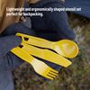 Sea to Summit Passage Cutlery Set 3-Piece Yellow