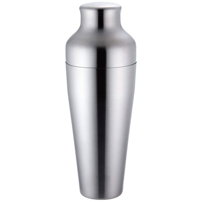 Aoyoshi 520709 Matte Silver Shaker, 20.3 fl oz (600 ml)