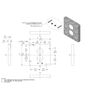 Raco 972 Square Cover, Exposed Work, 4-11/16", 1-Duplex