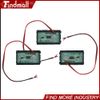 3× DC 4.5-30V Blue LED 3Digital Display Voltage Meter Voltmeter Panel Motorcycle