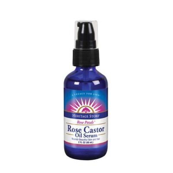 Rose Castor Oil Serum 2 Oz  by Heritage Store