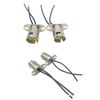Bstenky 4Pcs BA15D LED Light Bulb Socket LED Bulb Holder Cable Wire Adapter Socket Converter for Car Turn Singal Lamp