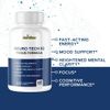 Neuro Tech IQ- Brain Support- 5 Bottles- 300 Capsules