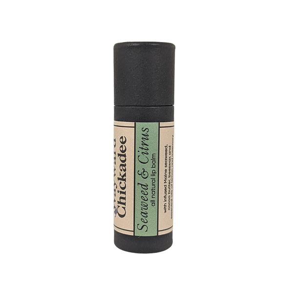 Eco-Friendly, Moisturizing Lip Balm (Seaweed & Lemon)