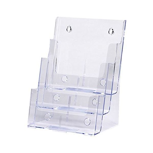 CSD-2773-90 Daily Lifestyle Supplies, Stationery and Office Supplies, Commercial Set, Catalog Stand, For A4 Size, 1 Unit, Set of 2