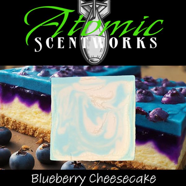 Blueberry Cheesecake By Atomic Scentworks Luxurious Natural Cold Process Soap