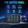 8 Gang Switch Panel Car Marine Boat Power LED Light Bar Touch Button Control Box