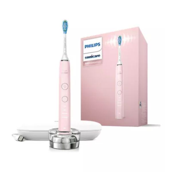 Philips Sonicare Electric Toothbrush DiamondClean 9000 Pink with App Connect HX9911/53