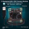 ELP 2MP USB Camera with IMX323 Sensor, 1080P, 3.6mm Lens, Low Illumination, H.264, Mic, 3.3ft Cable for Windows, Linux, Android, Mac OS