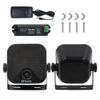 Herdio 4" Marine Bluetooth Speakers Waterproof Heavy Duty Surface Mount Boat UTV