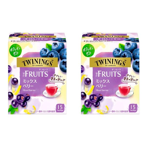 Twining The Fruit Mixed Berry 15P x 2 Packs