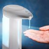 Automatic Soap & Sanitizer Dispenser  LED Musical Large 12oz Automatic easy-fill