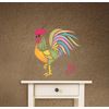 Rooster Stencil - 21.5 x 23 cm