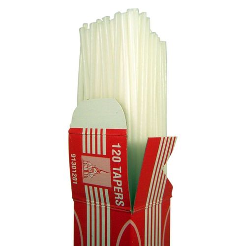 Cathedral Brand Wax Lighting Taper Sticks, 1/8 Inch x 16 Inch, Box of 120