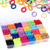 Funtopia Hair Bobbles Girls Pack of 360 Small Hair Bobbles 24 Colours Mini Hair Bobbles Baby Hair Scrunchies Colourful Mini Seamless Hair Bands for Children