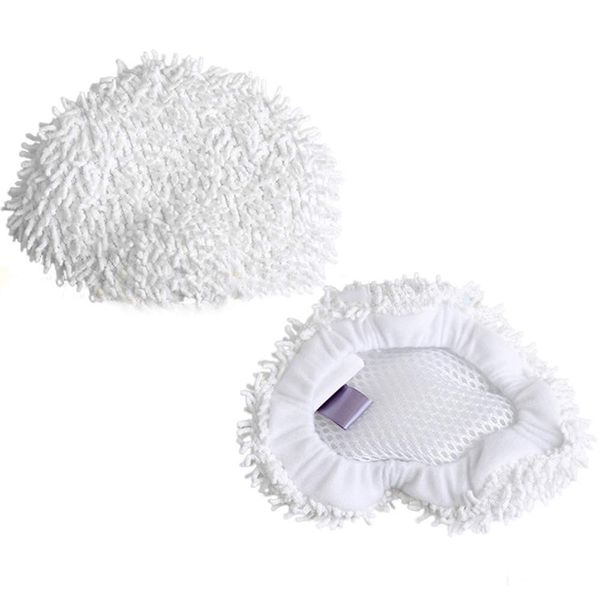 HUAYUWA 2Pcs Steam Mop Replacement Head Pad Fits for Shark S3901 Series Microfiber Steam Mop Cloth Washable Wipes