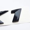 MCK Auto - X1 Black Glossy Rear Boot Logo Back Badge Emblem Tuning Modification