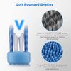 Fremouth V-Shaped Orthodontic Toothbursh for Braces, Soft Bristles, 6 Count