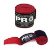 PRO Superflex Wrist Elastic Mexican Style 180 Inch Hand Wraps, (Red)