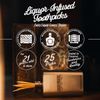 All White Birchwood Toothpicks Made Using Premium Spirits. 25 Pickers - Whiskey
