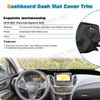 For Chevy Equinox 2018-2024 Interior Black Dashboard Pad Cover Sun Protector