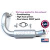 Exhaust Muffler pipe Compatible with Predator Max 459 Surface Drive Motor.